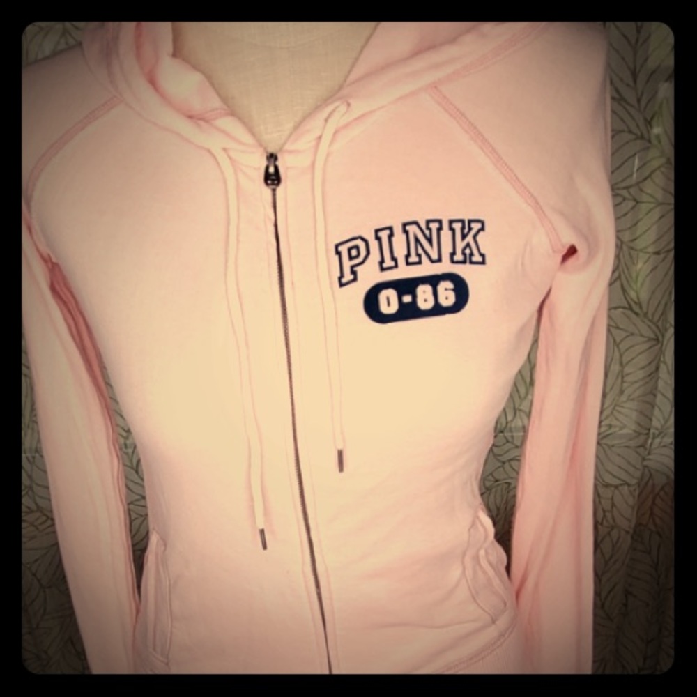 Pink hoodie